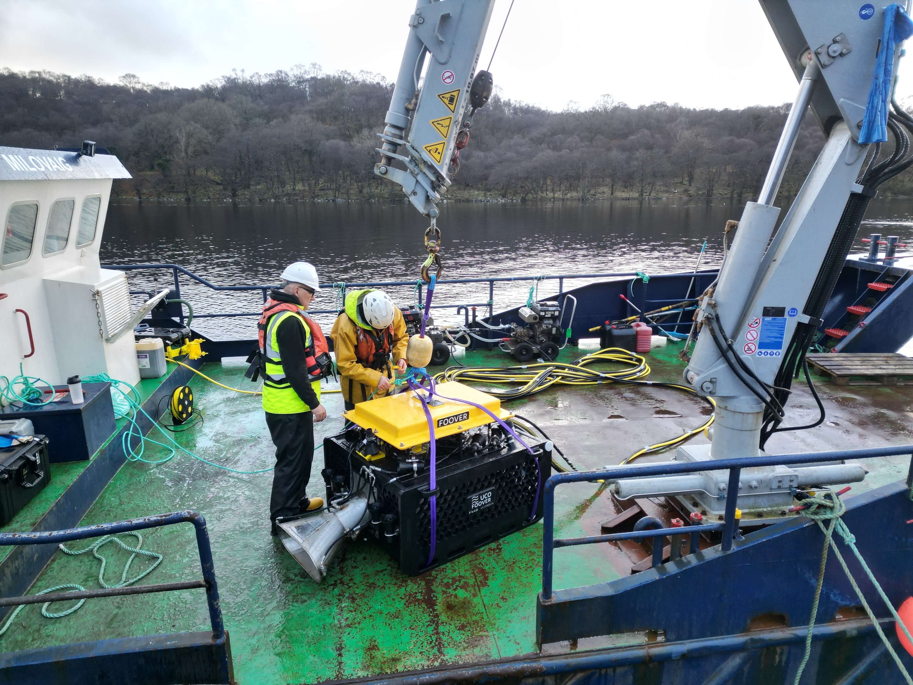 Operators with UCO Foover