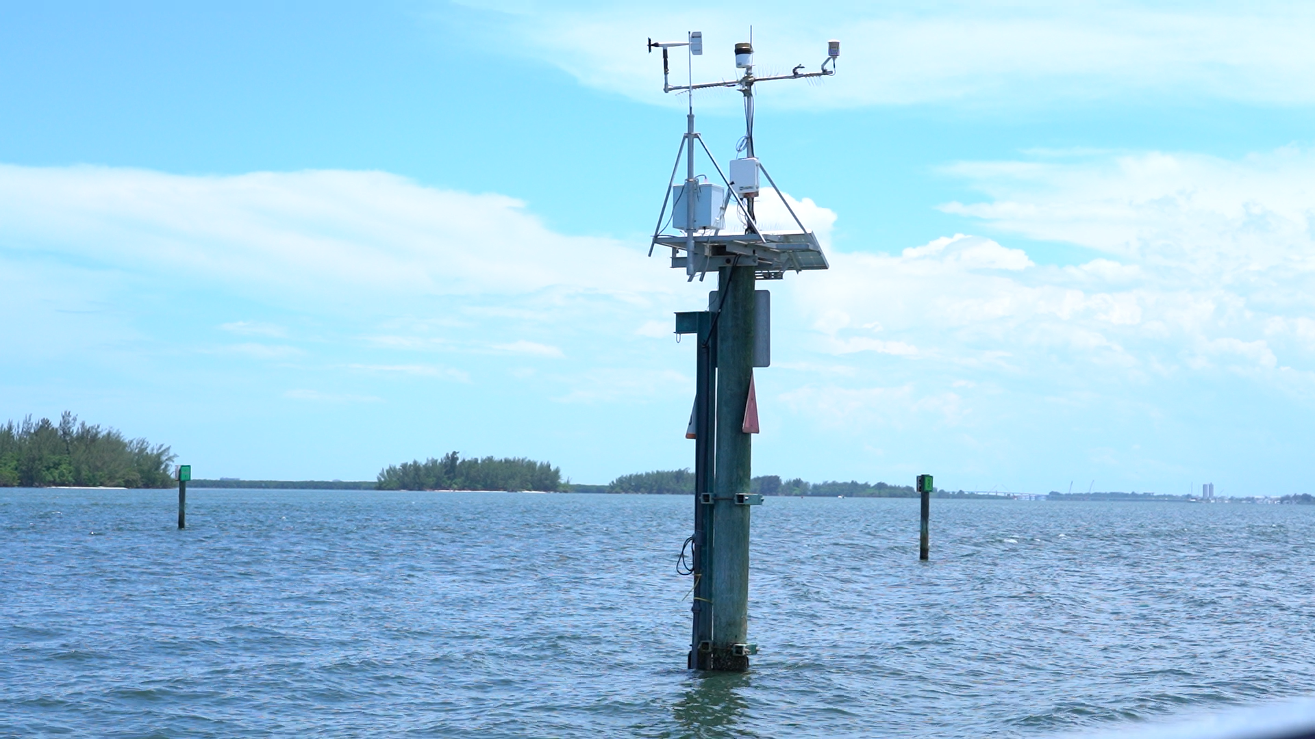 mooring as seen from FAU tour