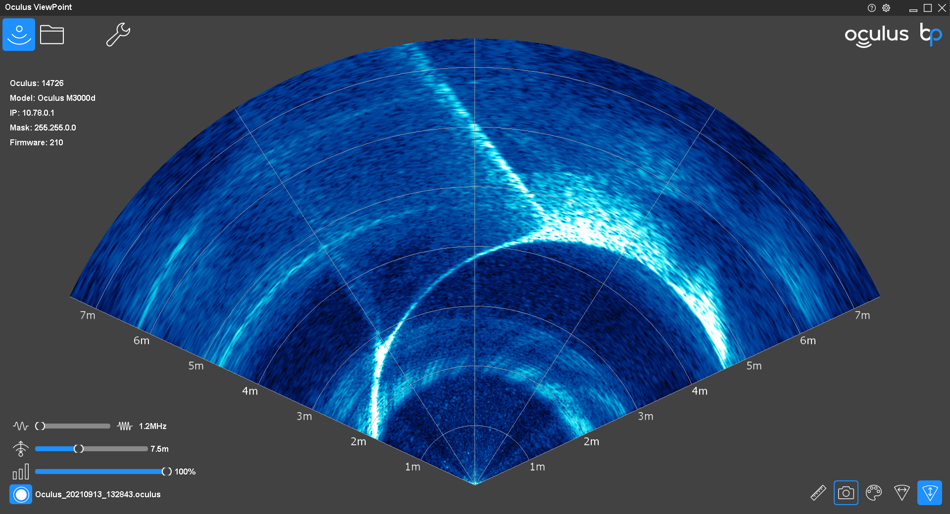 oculus sonar screen 