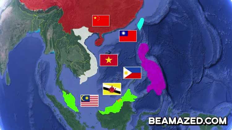Unique Interesting Borders South China Sea Dispute