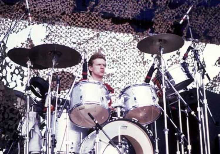 Terry Chimes the Clash drummer 