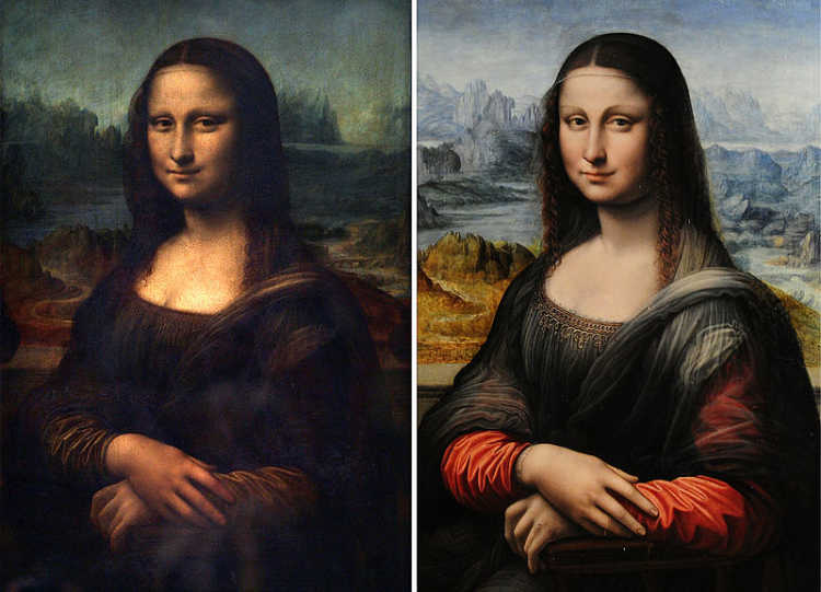 Mona Lisa & copy