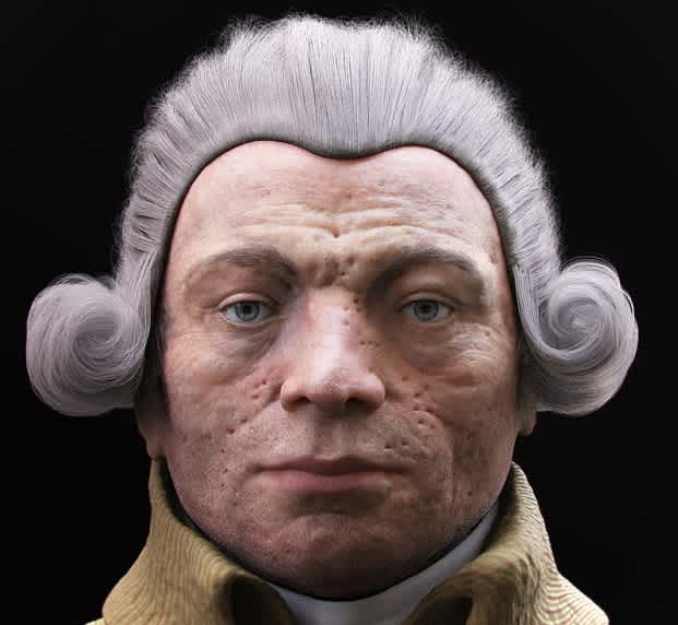 Maximilien Robespierre facial reconstruction
