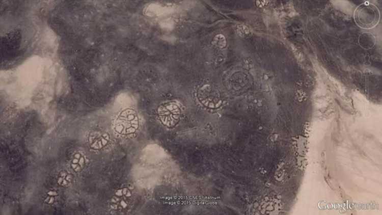 Wheels Of The Middle East geoglyphs