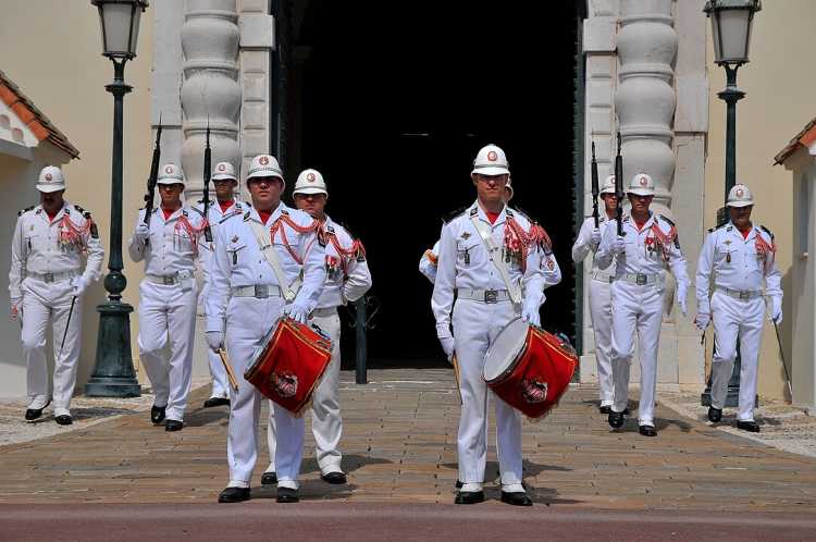 Monaco The Public Force military soldiers