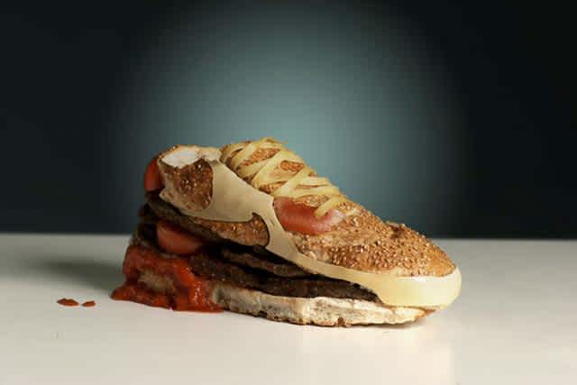 The Hamburglar’s Favorite Kicks Nike hamburger shoe