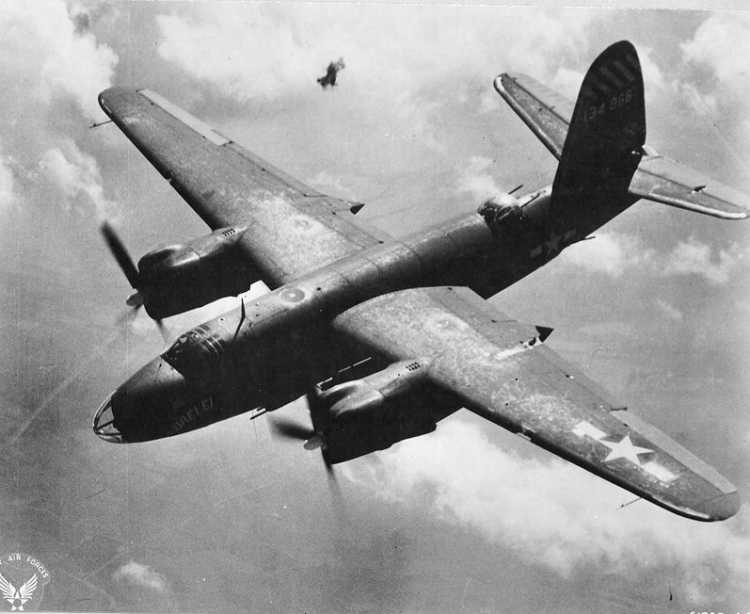 558 Bombardment Squadron - B-26 Marauder