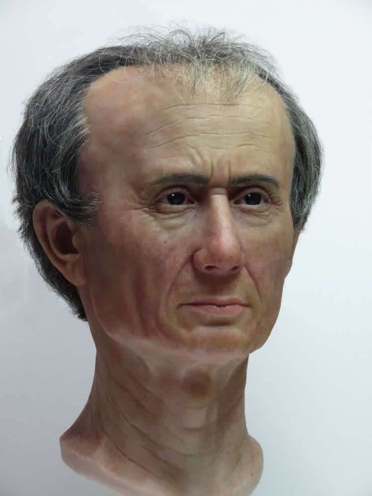 Julius Caesar real life facial reconstruction