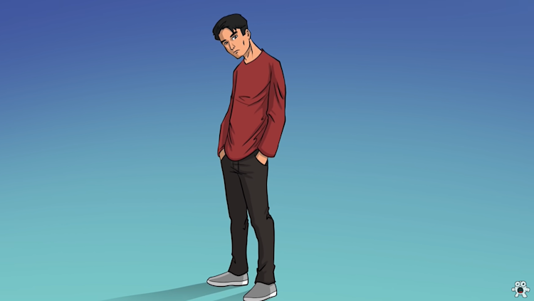 mand with hands in the pockets mand with hands in the pockets