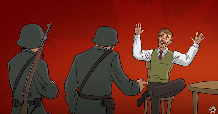 4-figure and the nazi soldiers in WW2 4-figure and the nazi soldiers in WW2