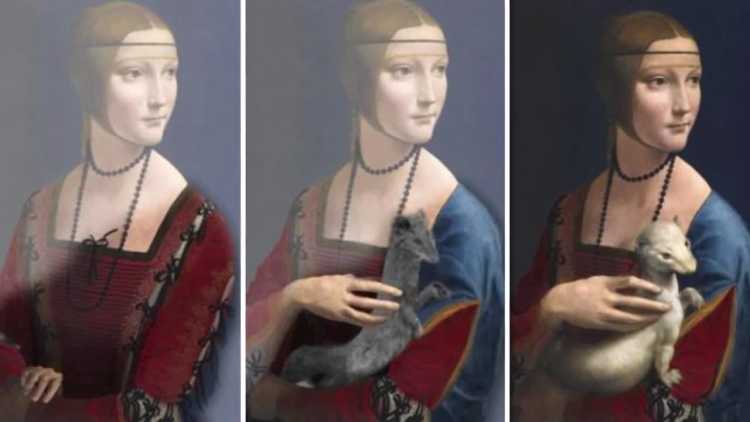 Secrets in Famous Paintings Lady with an Ermine Leonardo da Vinci