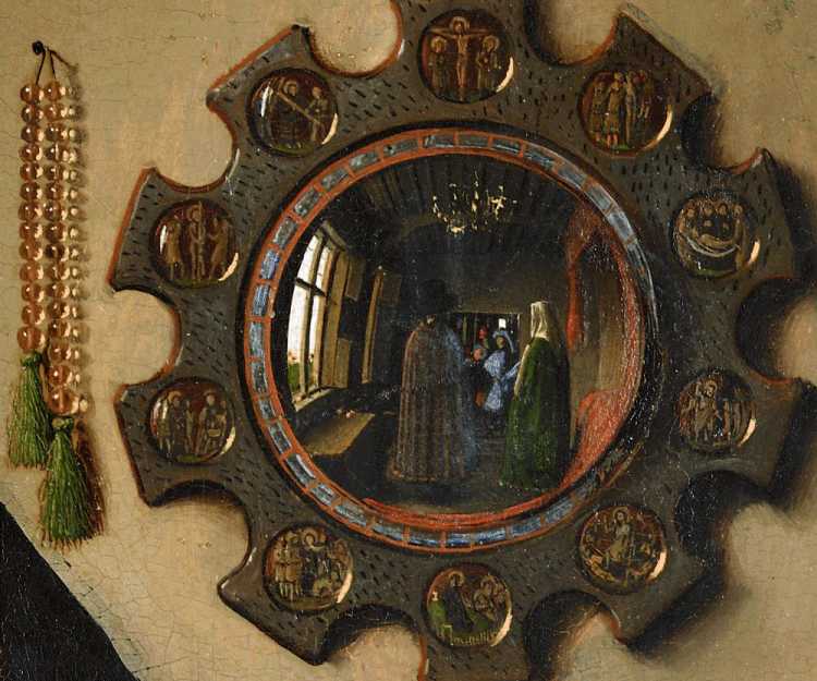 The Arnolfini Portrait by Jan van Eyck 