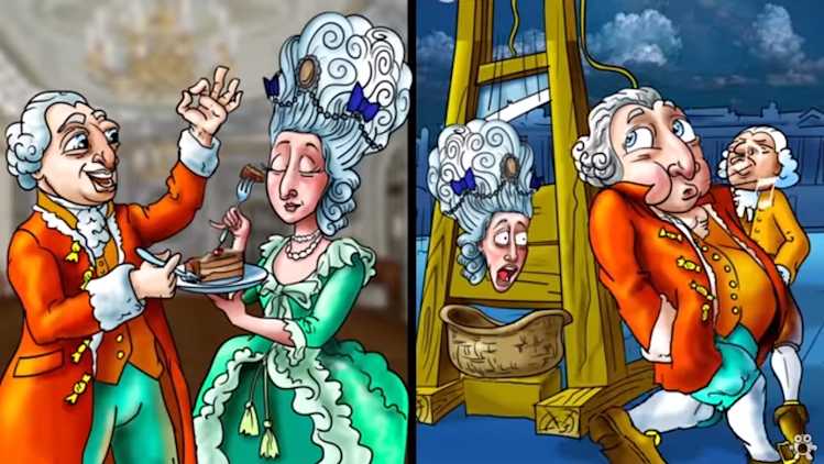 The count of st germain at Marie Antoinette’s execution The count of st germain at Marie Antoinette’s execution