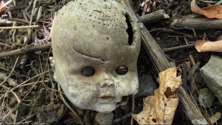 Creepiest Things Found in the Woods doll