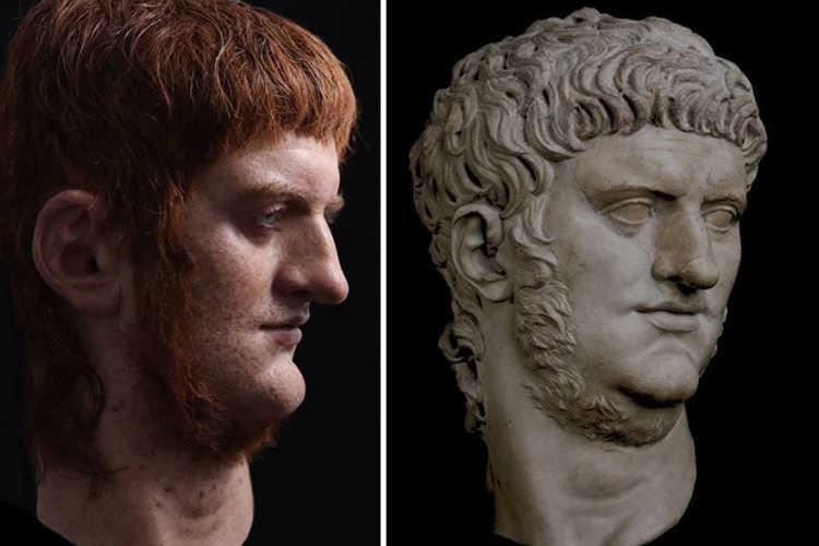 emperor Nero 3d reconstruction