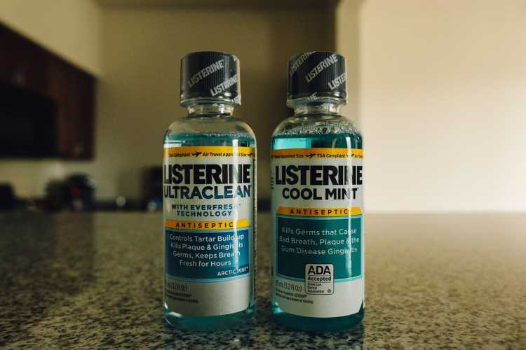Listerine mouth wash