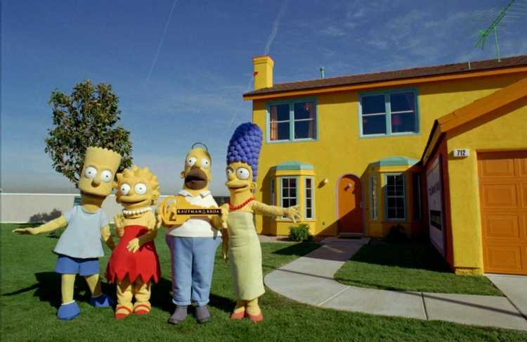 Simpsons house real life replica