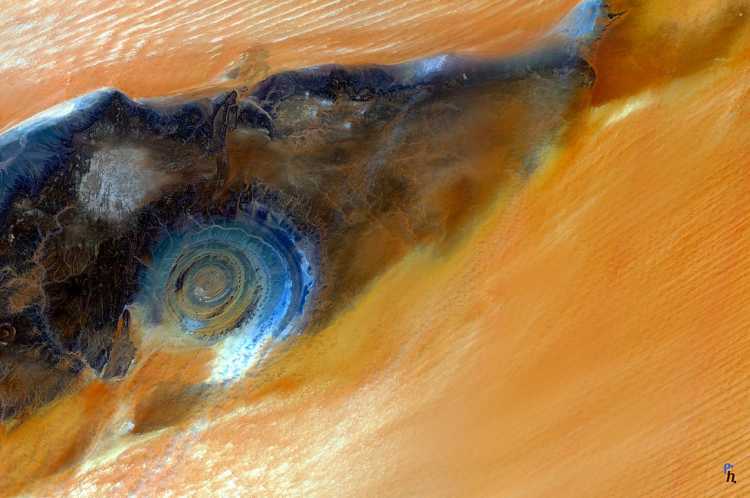 Richat Structure Eye of the Sahara