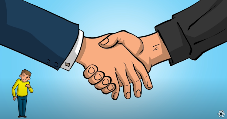 A handshake can say a lot about you A handshake can say a lot about you