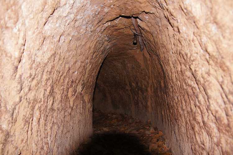 underground Cu Chi tunnels