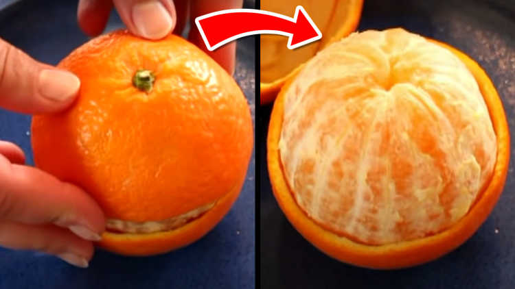 orange peeling hack