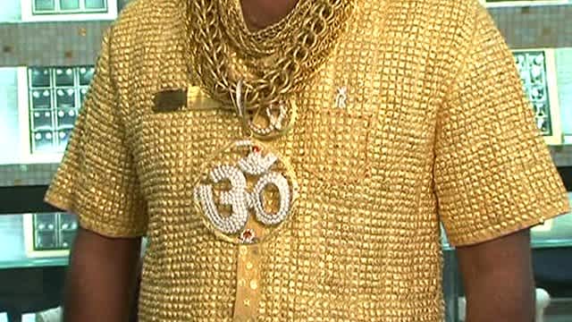 Expensive Useless Things $250,000 gold shirt