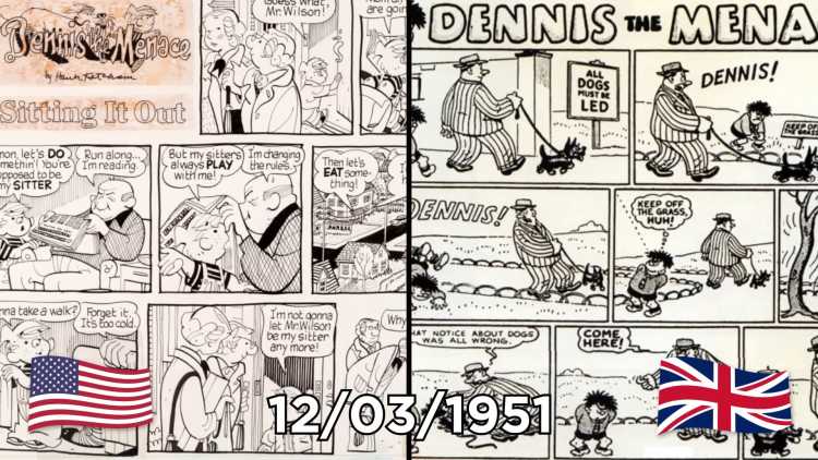 Dennis cartoon published