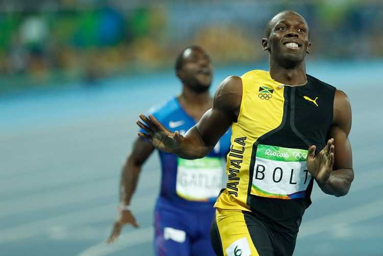 Usain Bolt Rio 100m final 2016j