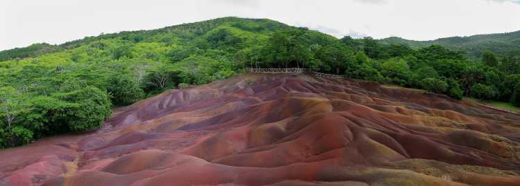 Seven coloured earths mauritius
