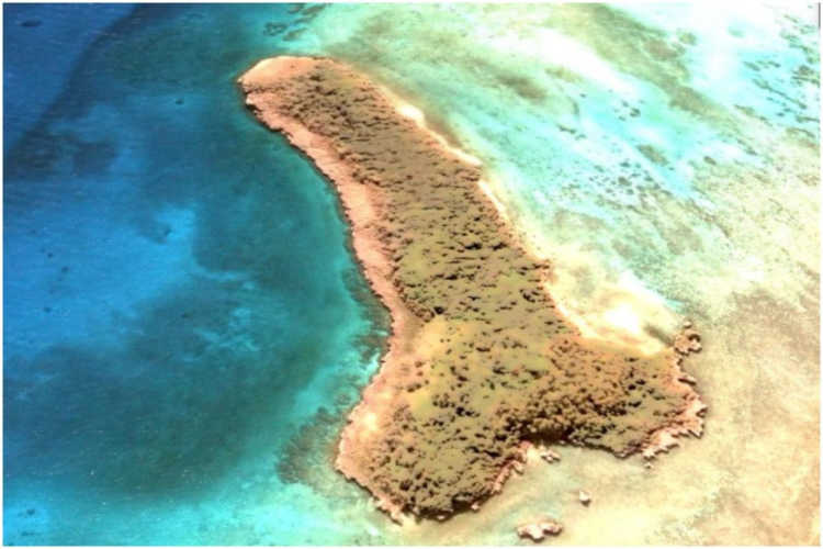 A Penis-shaped island
