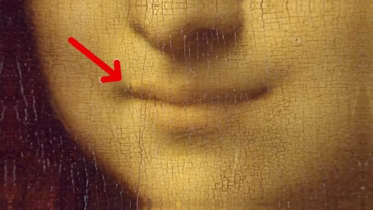 Mona Lisa Secrets You Aren't Aware Of toothless lip scar tissue