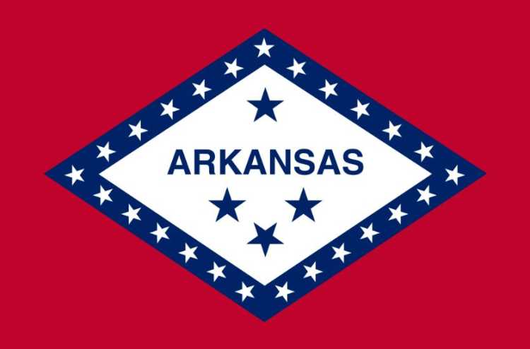 US state Arkansas Flag