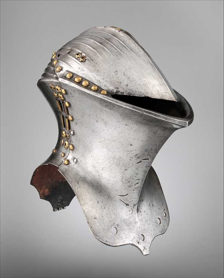 German Jousting helm froh mouthed