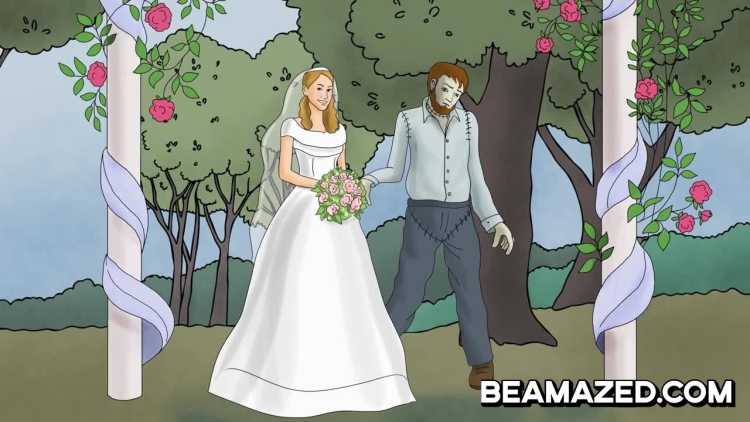 The Wizard of Oz marriage with Tin man's dismembered parts 