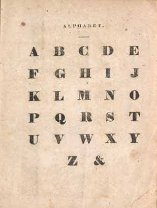 Alphabet with ampersand