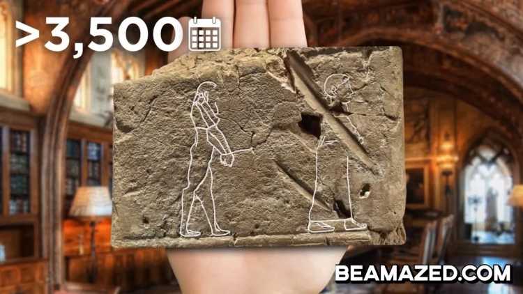 Babylonian clay tablet about ghost