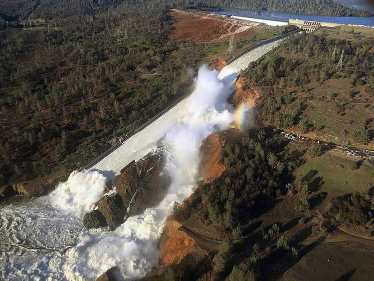Most Expensive Construction Mistakes California dam crater