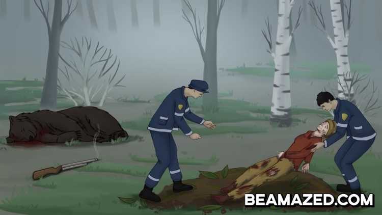 brown bear attack Natalya Pasternak rescued