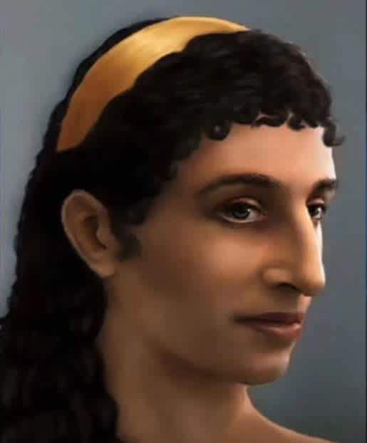 Cleopatra facial digital reconstruction 