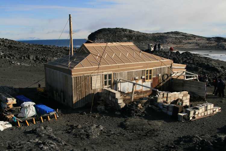 Shackleton’s hut on Cape Royds