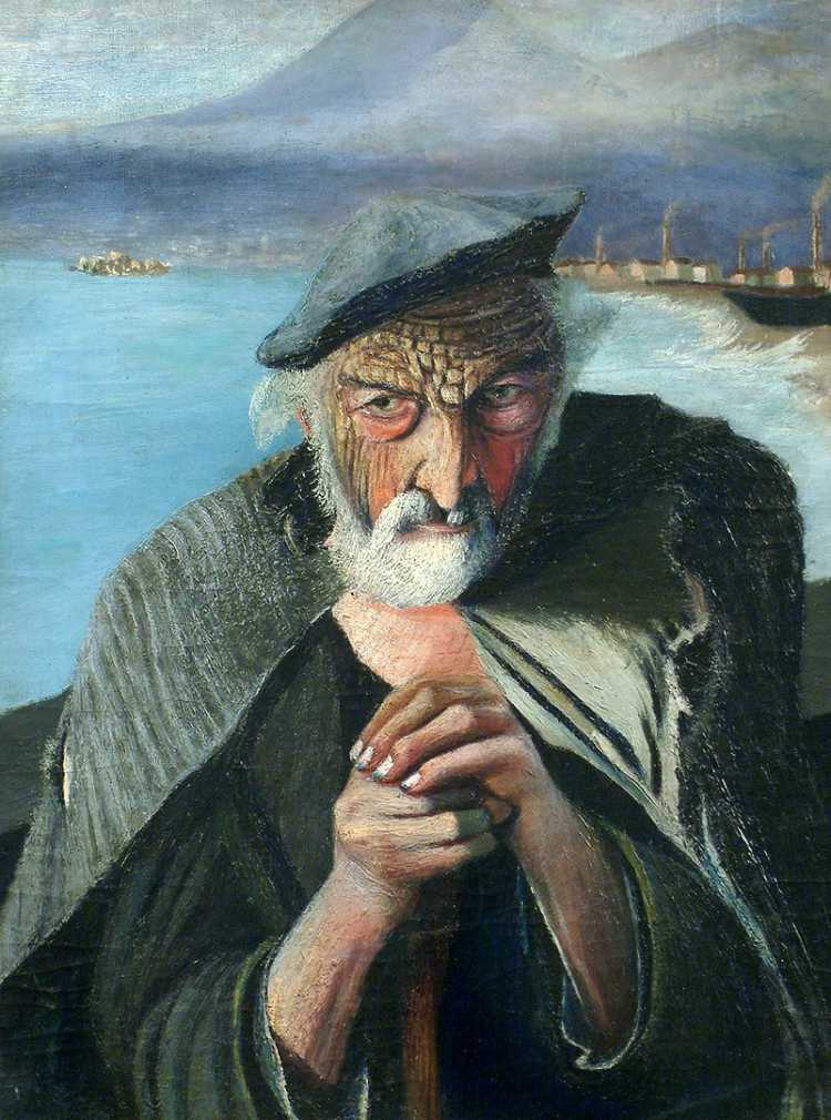 Two-Faced Old Fisherman Tivadar Csontváry Kosztka