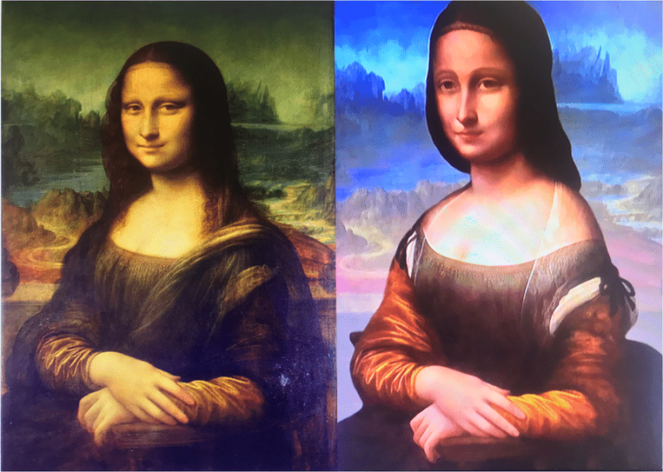 Pascal Cottes restoration Mona Lisa