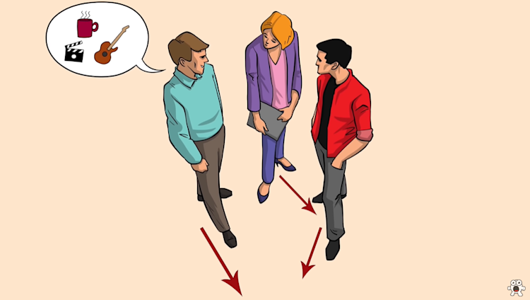 Foot pointing as non-verbal signal of body language Foot pointing as non-verbal signal of body language