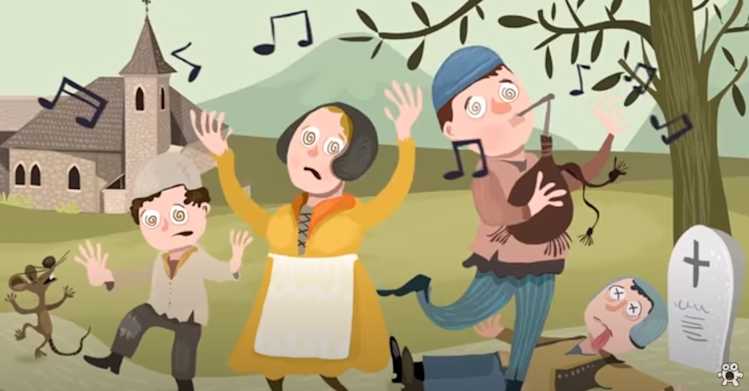 Pied Piper of Hamelin and the dancing mania Pied Piper of Hamelin and the dancing mania
