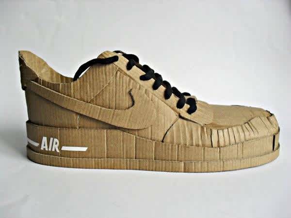 DIY Cardboard shoes Nike Air