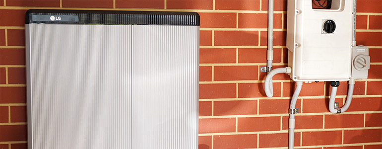 thuisbatterij in gasloos huis