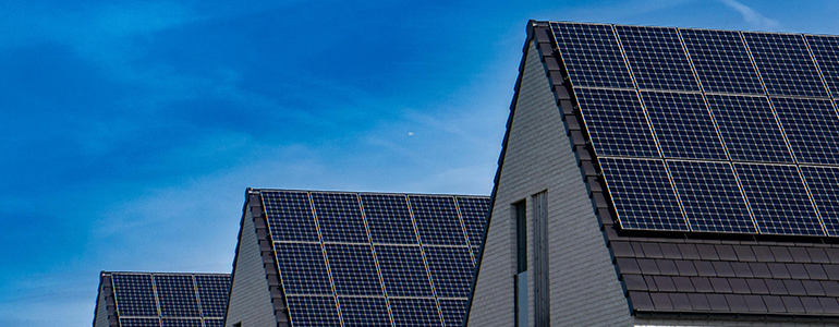 zonnepanelen in gasloze woning