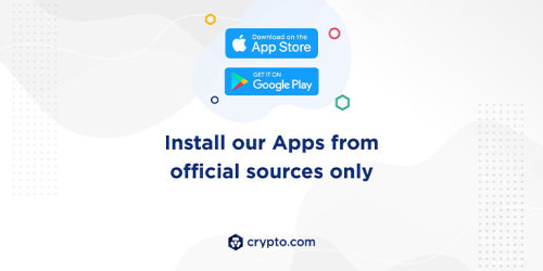 Crypto.com DeFi Wallet available on both AppStore & GooglePlay