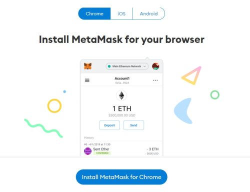 Install MetaMask Official Page Screenshot