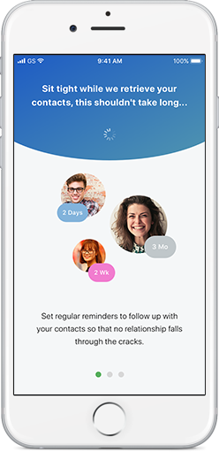 App demo on iphone